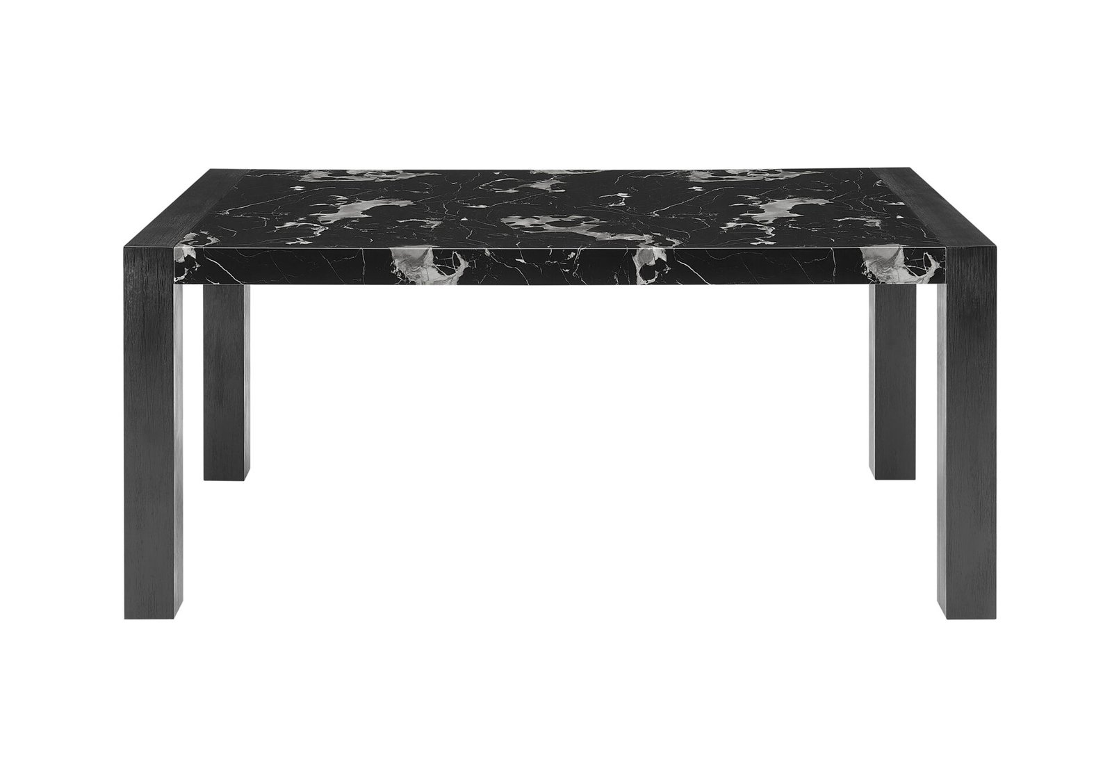 D4088DT BLACK MARBLE DINING TABLE