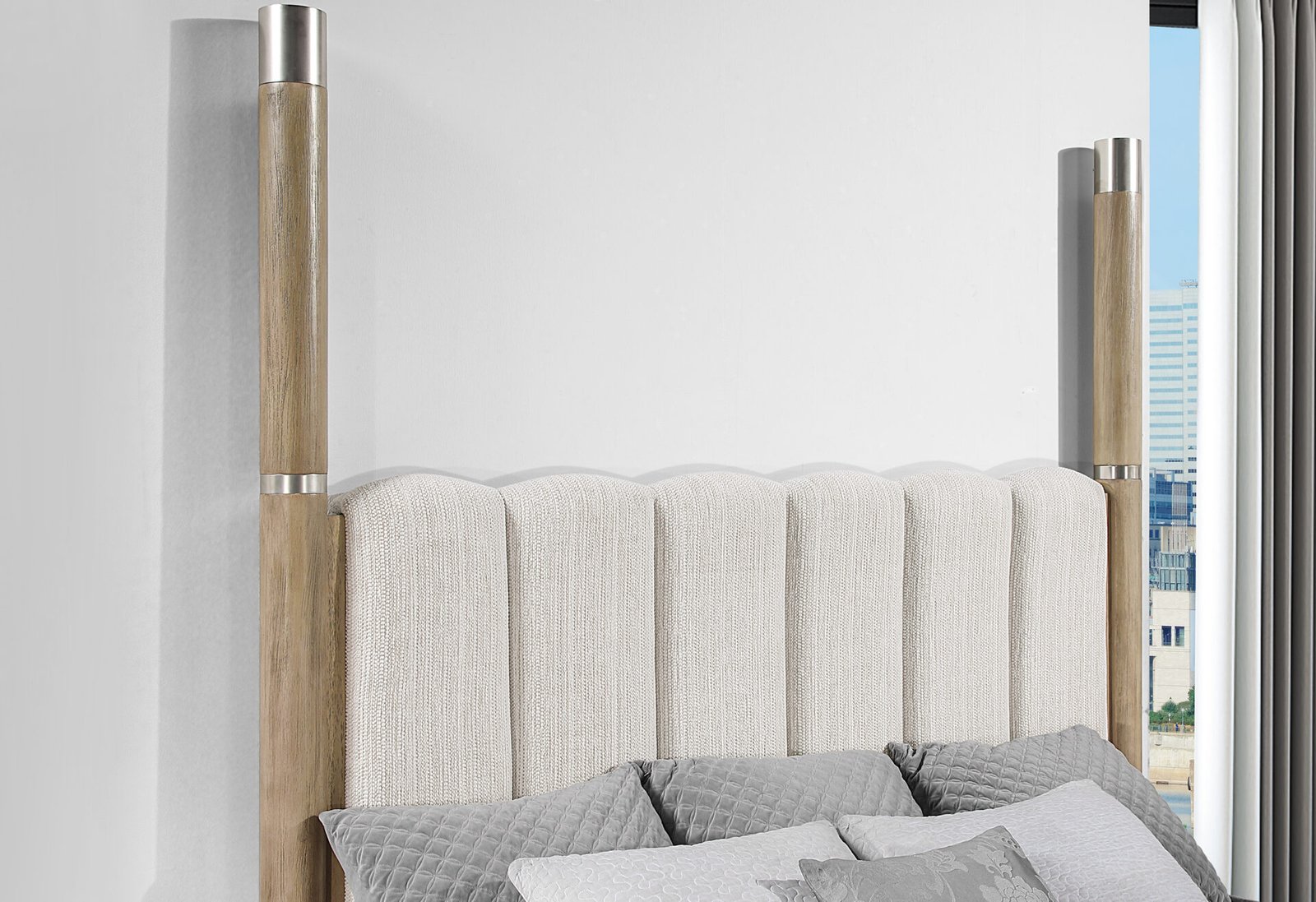 SANTO BROWN KING BED GROUP